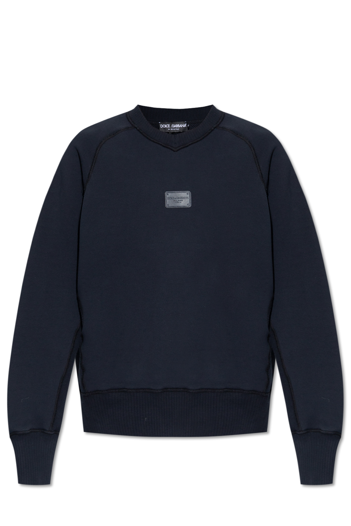 Dolce & Gabbana Sweatshirt with logo patch | Men's Clothing | Vitkac